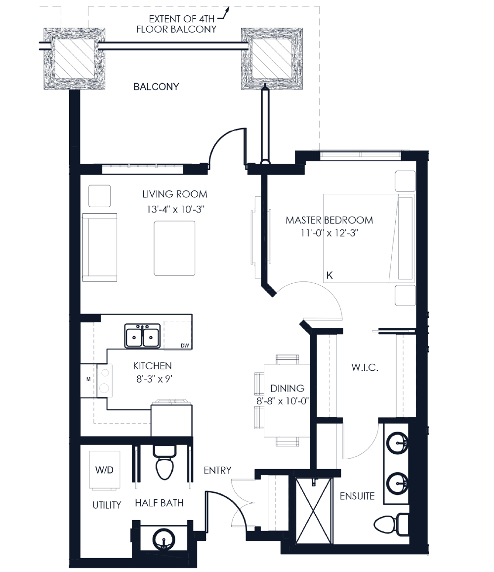 Sanderson_Unit-A101_201_301_401 purchase-west-wing