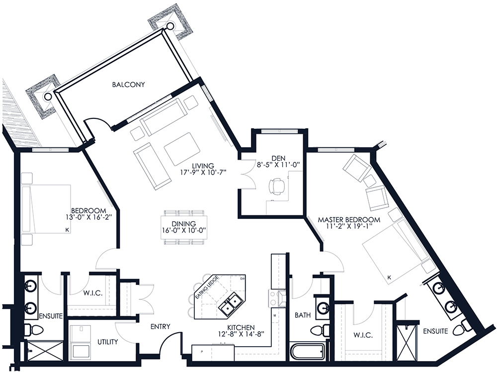Sanderson_Unit-A412 Unit A412 floor plan
