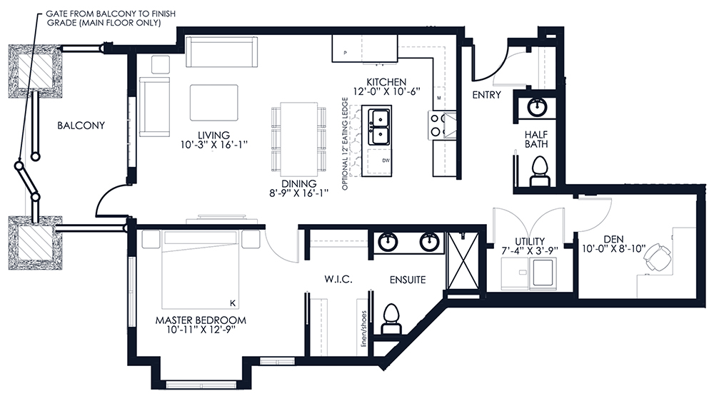 Sanderson_Unit-F104 Unit F104 floor plan