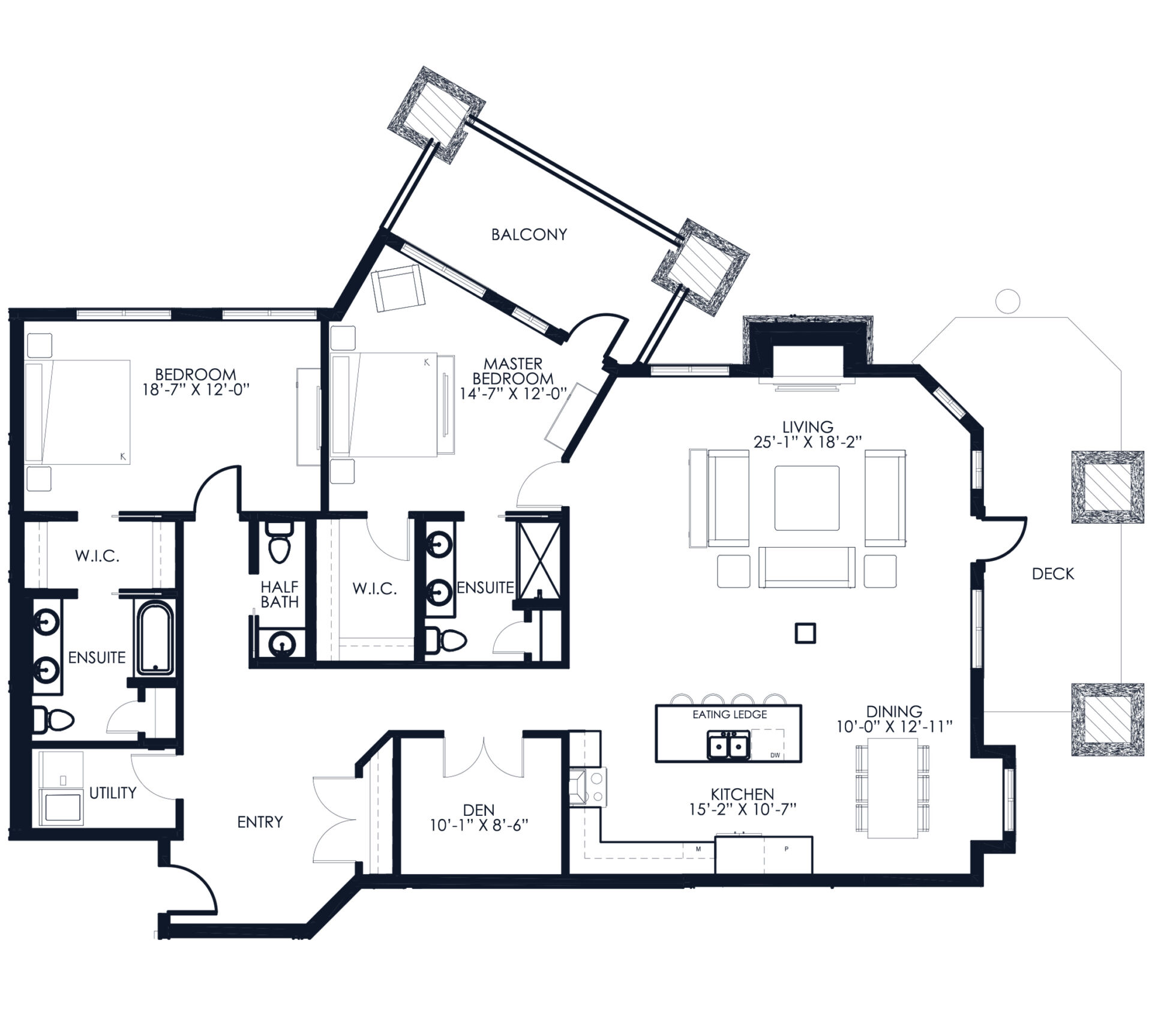 Sanderson Floor Plan - West Phase - A115