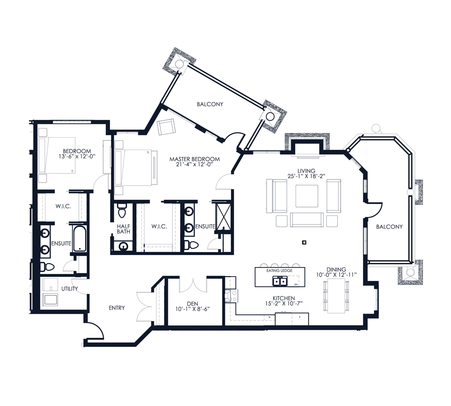 Sanderson Ridge - West Phase - Unit A105, 205, 305, 405