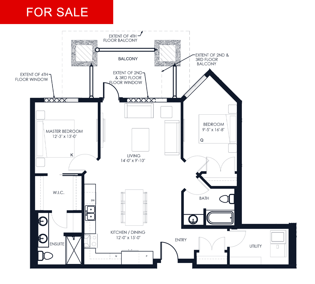 Sanderson-Ridge-Floor-Plan-2347-For-Sale Unit F104 floor plan